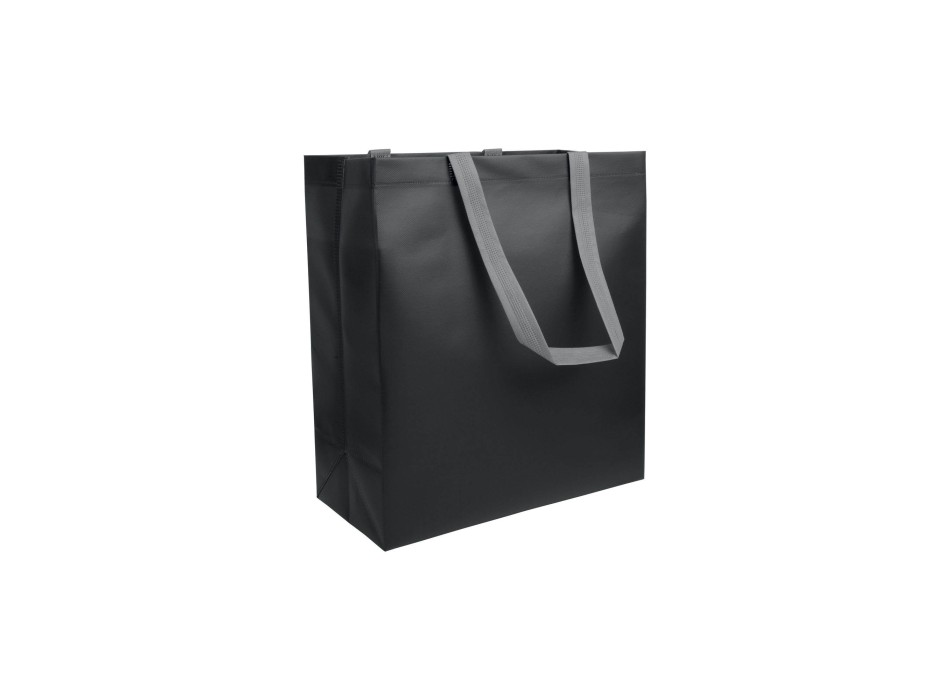 Shopper con soffietto in TNT laminato 100 g/m2 termosaldato, manici corti FullGadgets.com