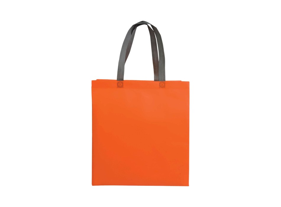 Shopper con soffietto in TNT laminato 100 g/m2 termosaldato, manici corti FullGadgets.com