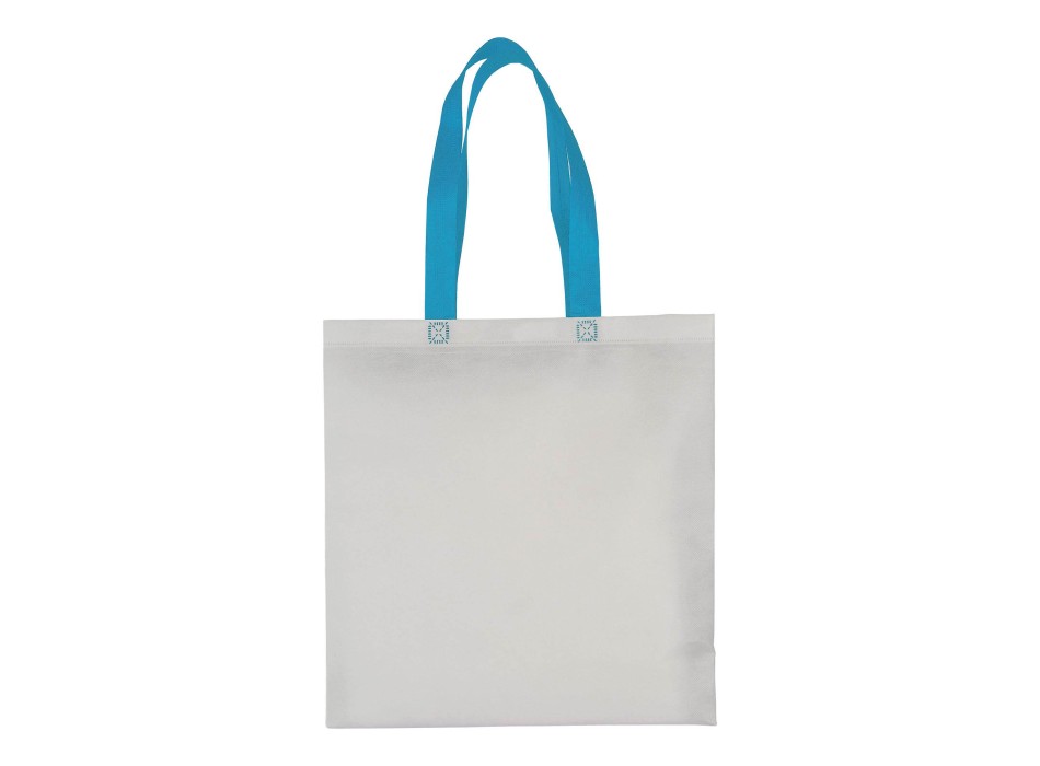 Shopper con soffietto in TNT laminato 100 g/m2 termosaldato, manici lunghi FullGadgets.com