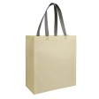 Shopper con soffietto in TNT laminato 100 g/m2 termosaldato, manici lunghi FullGadgets.com