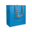 Shopper con soffietto in TNT laminato 100 g/m2 termosaldato, manici lunghi FullGadgets.com