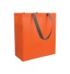 Shopper con soffietto in TNT laminato 100 g/m2 termosaldato, manici lunghi FullGadgets.com