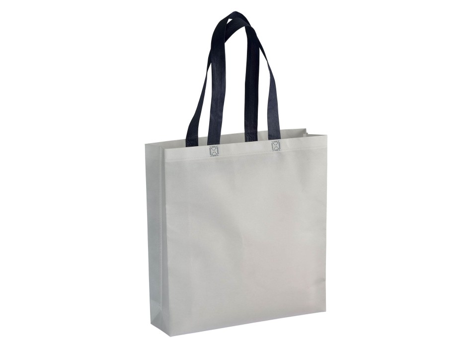 Shopper con soffietto in TNT laminato 100 g/m2 termosaldato, manici lunghi FullGadgets.com