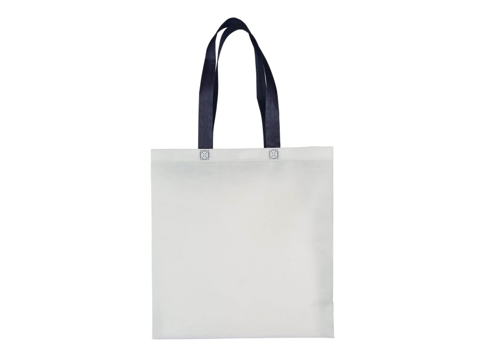 Shopper con soffietto in TNT laminato 100 g/m2 termosaldato, manici lunghi FullGadgets.com