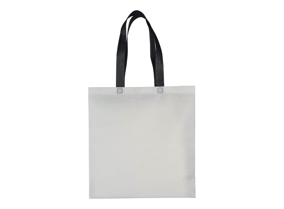 Shopper con soffietto in TNT laminato 100 g/m2 termosaldato, manici lunghi FullGadgets.com