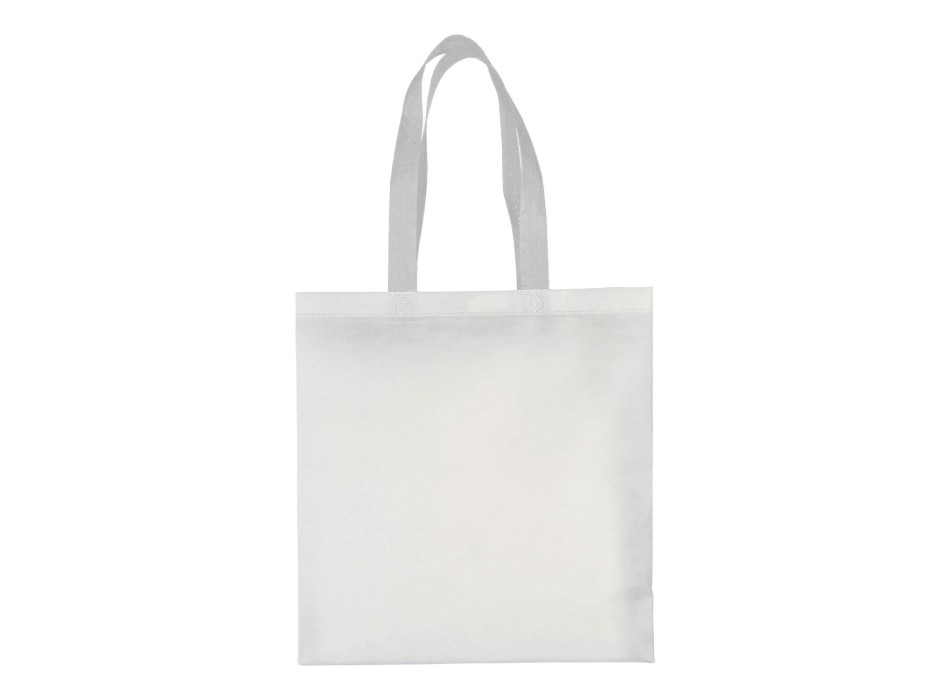 Shopper con soffietto in TNT laminato 100 g/m2 termosaldato, manici lunghi FullGadgets.com