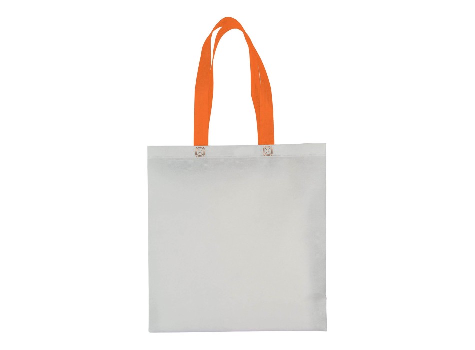 Shopper con soffietto in TNT laminato 100 g/m2 termosaldato, manici lunghi FullGadgets.com
