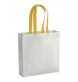 Shopper con soffietto in TNT laminato 100 g/m2 termosaldato, manici lunghi FullGadgets.com