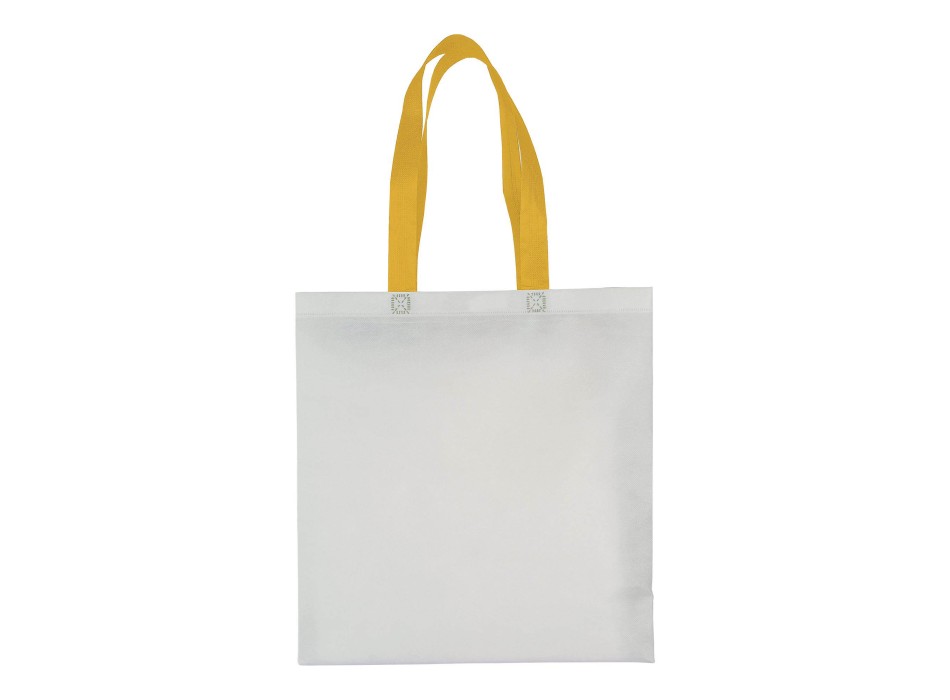 Shopper con soffietto in TNT laminato 100 g/m2 termosaldato, manici lunghi FullGadgets.com
