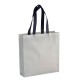 Shopper con soffietto in TNT laminato 100 g/m2 termosaldato, manici lunghi FullGadgets.com