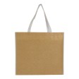 Shopper con soffietto in TNT laminato, manici lunghi a nastro colorati FullGadgets.com