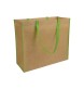 Shopper con soffietto in TNT laminato, manici lunghi a nastro colorati FullGadgets.com