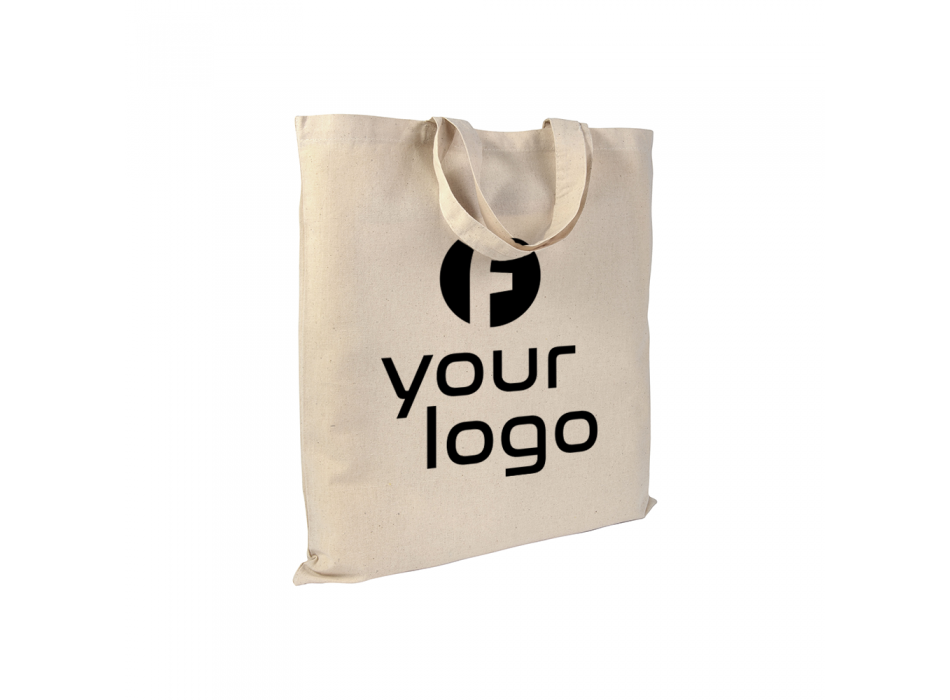 Shopper ecru 135 gr manici corti FullGadgets.com