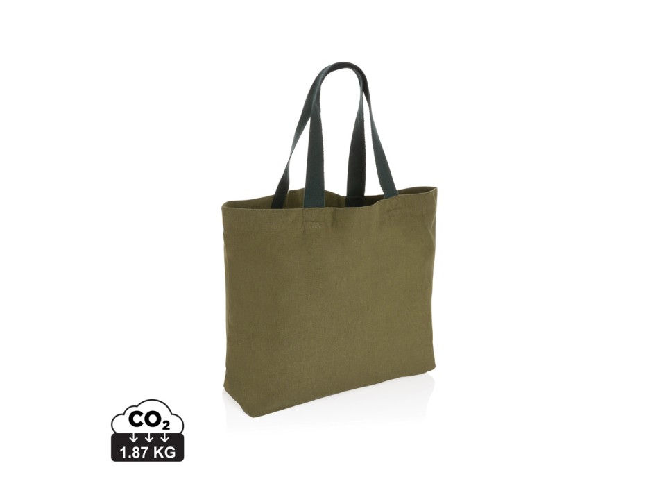 Shopper grande in canvas riciclato 240 gm2 non tinto Impact FullGadgets.com