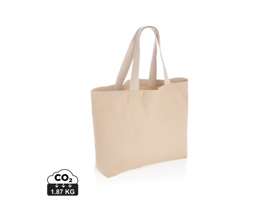 Shopper grande in canvas riciclato 240 gm2 non tinto Impact FullGadgets.com