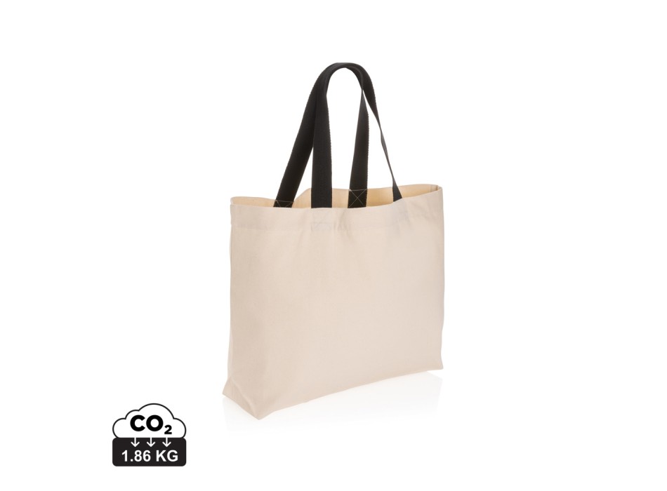 Shopper grande in canvas riciclato 240 gm2 non tinto Impact FullGadgets.com