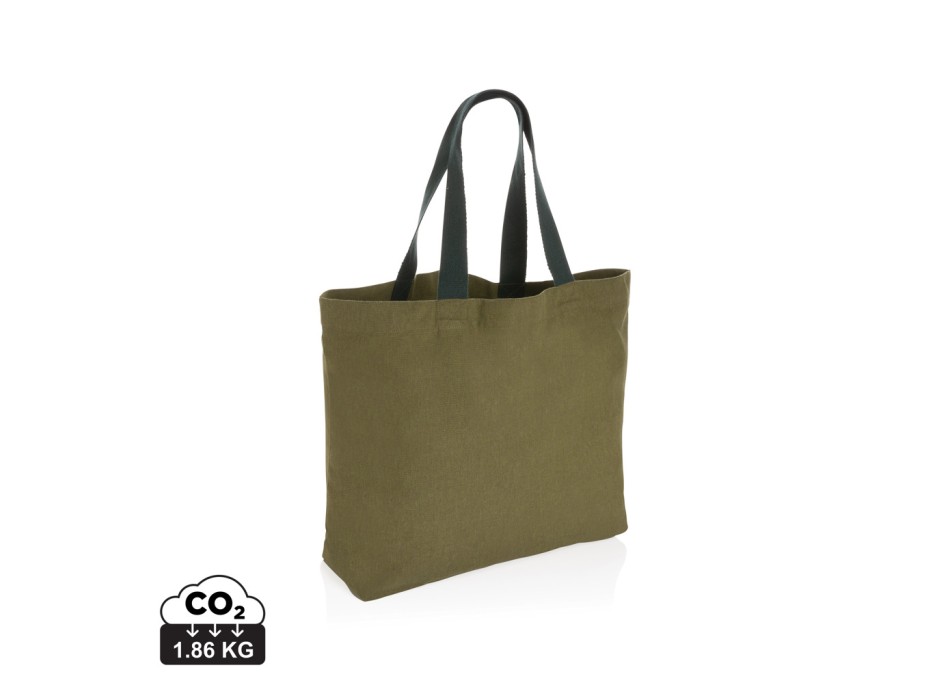 Shopper grande in canvas riciclato 240 gm2 non tinto Impact FullGadgets.com