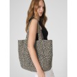 Shopper in canvas con stampa leopardata FullGadgets.com