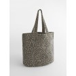 Shopper in canvas con stampa leopardata FullGadgets.com