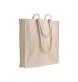 Shopper in Canvas, manici lunghi e soffietto, colore Naturale FullGadgets.com