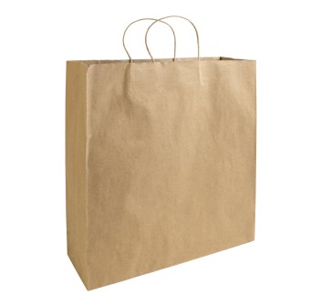 Shopper in carta riciclata 100 gr/m2 con soffietto FullGadgets.com