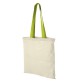 Shopper in cotone 100 g/m² con manici colorati Nevada - 7L FullGadgets.com