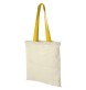 Shopper in cotone 100 g/m² con manici colorati Nevada - 7L FullGadgets.com