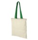 Shopper in cotone 100 g/m² con manici colorati Nevada - 7L FullGadgets.com