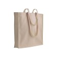 Shopper in cotone 180 g/m2, manici lunghi e soffietto FullGadgets.com
