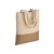 Shopper In Cotone 230 G/M2 Personalizzabili, Base In Juta, Manici Lunghi