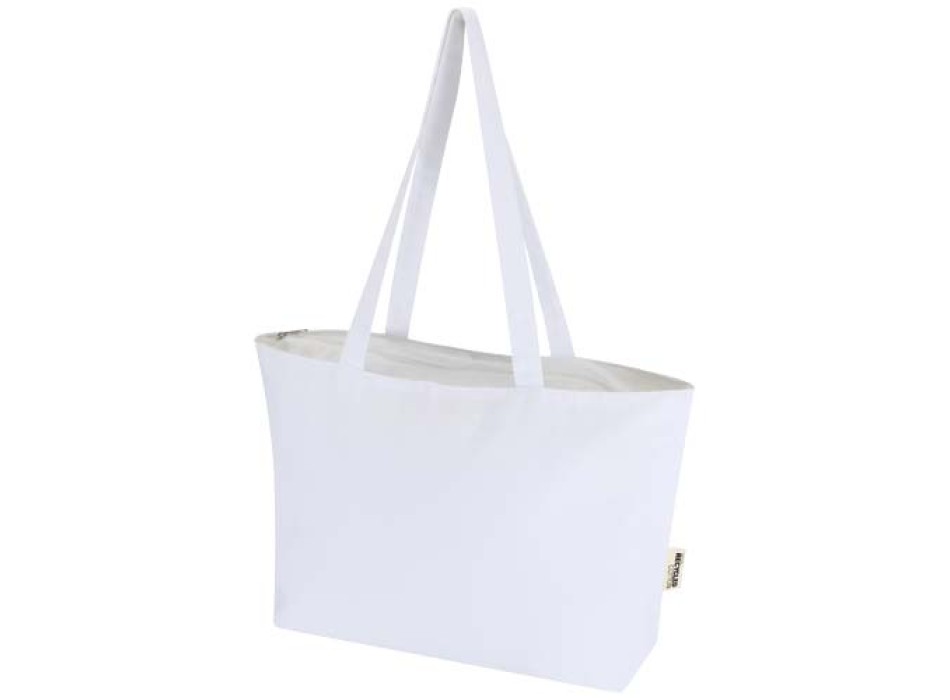 Shopper in cotone 320 g/m² con zip Ningbo - 15L FullGadgets.com
