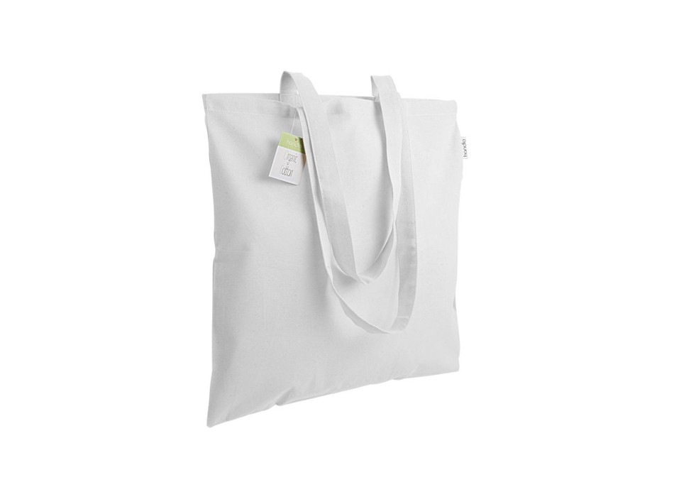 Shopper in cotone biologico 140 g/m2, manici lunghi FullGadgets.com