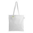 Shopper in cotone biologico 140 g/m2, manici lunghi FullGadgets.com