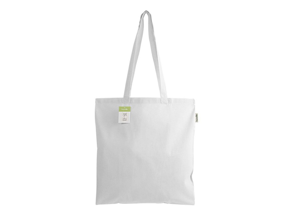 Shopper in cotone biologico 140 g/m2, manici lunghi FullGadgets.com