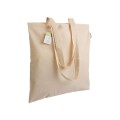 Shopper In Cotone Organico 140 G/M2, Manici Lunghi Personalizzabili