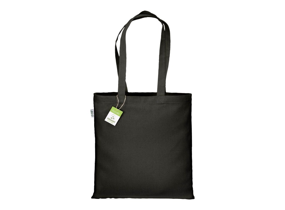 Shopper in cotone biologico 220 g/m2, manici lunghi FullGadgets.com