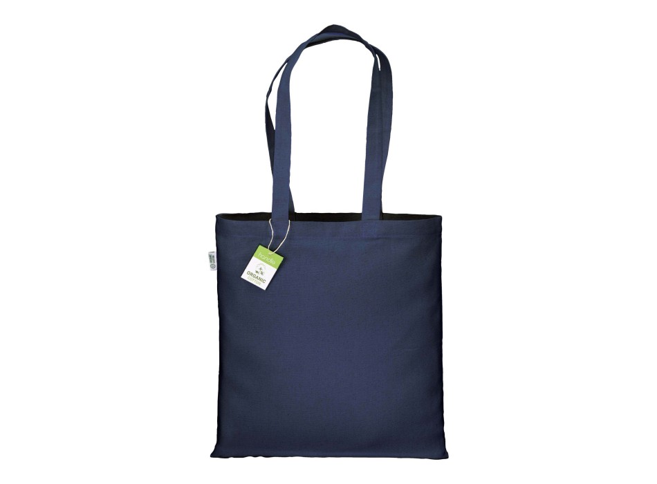 Shopper in cotone biologico 220 g/m2, manici lunghi FullGadgets.com