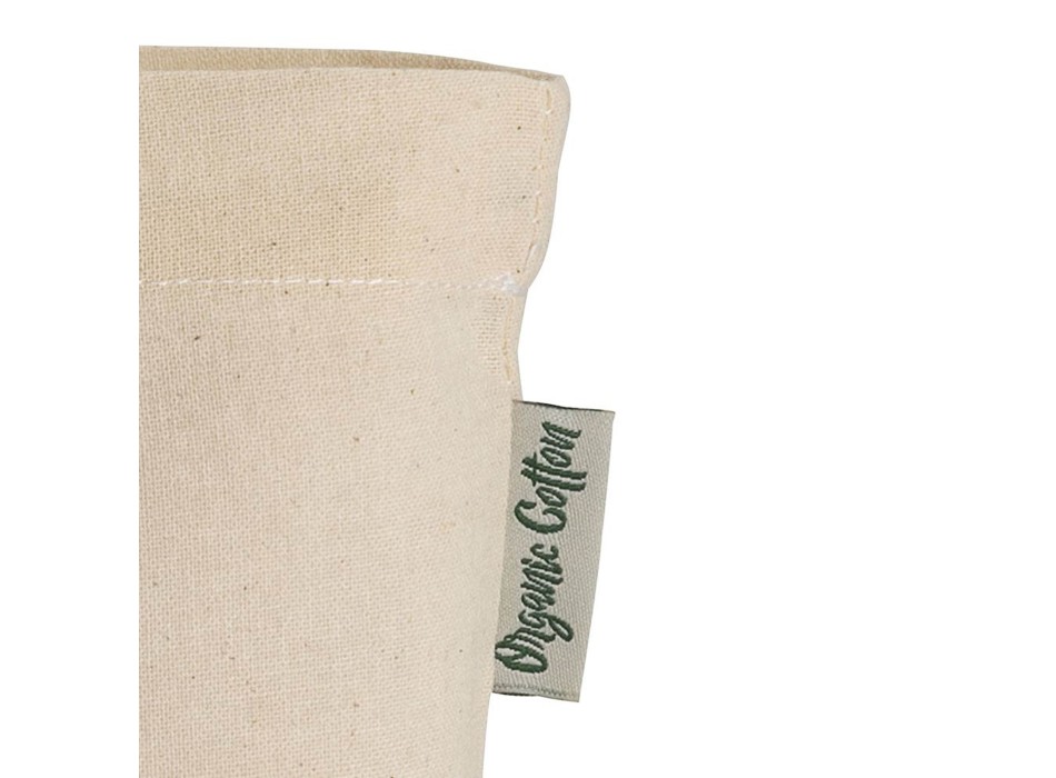 Shopper in cotone biologico con manici corti e soffietto alla base FullGadgets.com