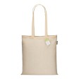 Shopper in cotone biologico da 90 g/m2, manici lunghi (qualità inferiore allo standard) FullGadgets.com