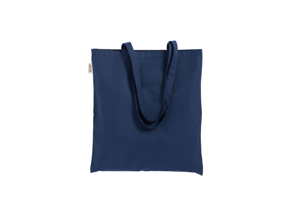 Shopper in cotone/poliestere riciclato 180 g/m2, manici lunghi FullGadgets.com