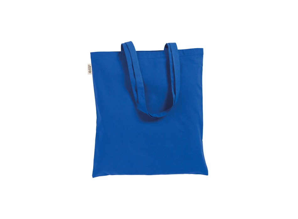 Shopper in cotone/poliestere riciclato 180 g/m2, manici lunghi FullGadgets.com