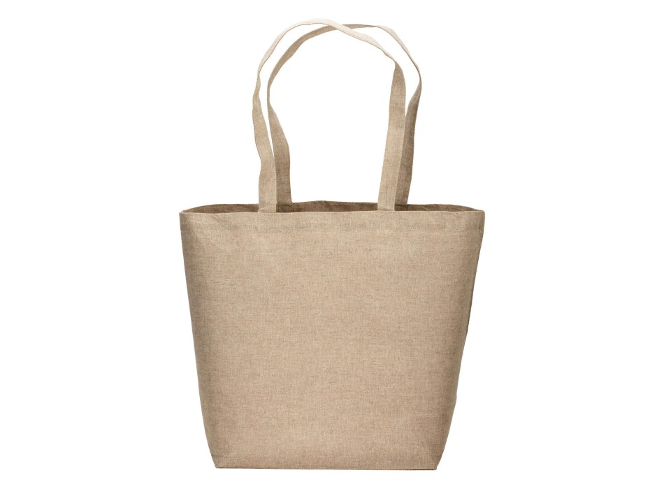 Shopper in cotone riciclato 120 g/m2 con interno laminato in PP FullGadgets.com