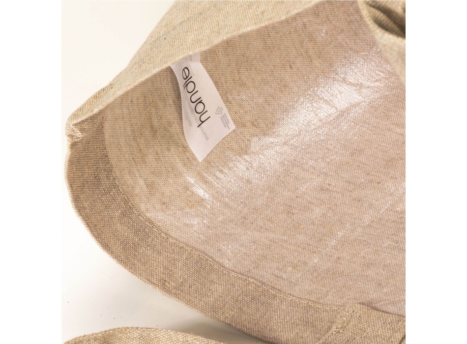 Shopper in cotone riciclato 120 g/m2 con interno laminato in PP FullGadgets.com