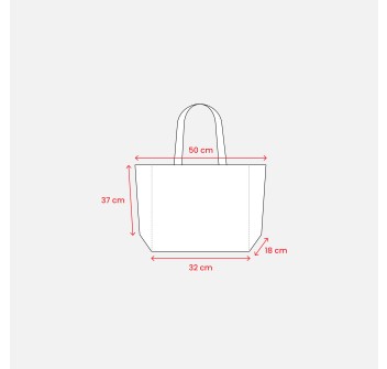Shopper in cotone riciclato 120 g/m2 con interno laminato in PP FullGadgets.com