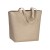 Shopper in cotone riciclato 120 g/m2 con interno laminato in PP
