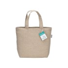 Shopper in cotone riciclato  150 g/m2 con manici corti FullGadgets.com