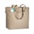 Shopper In Cotone Riciclato 190 G/M2 Con Soffietto Alla Base, Manici Lunghi Personalizzabili