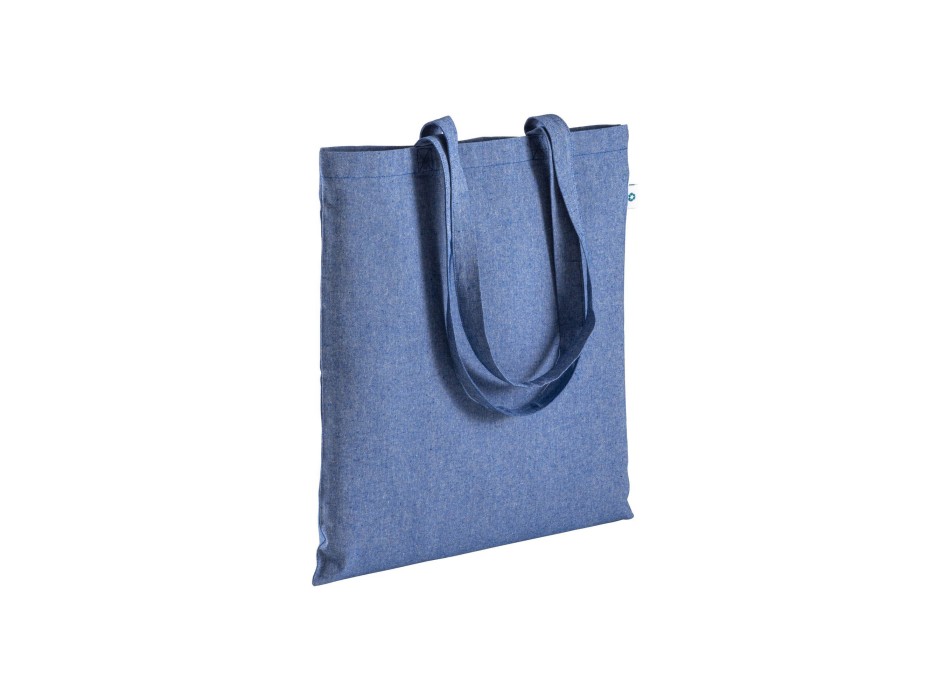 Shopper in cotone riciclato 190 g/m2, manici lunghi FullGadgets.com