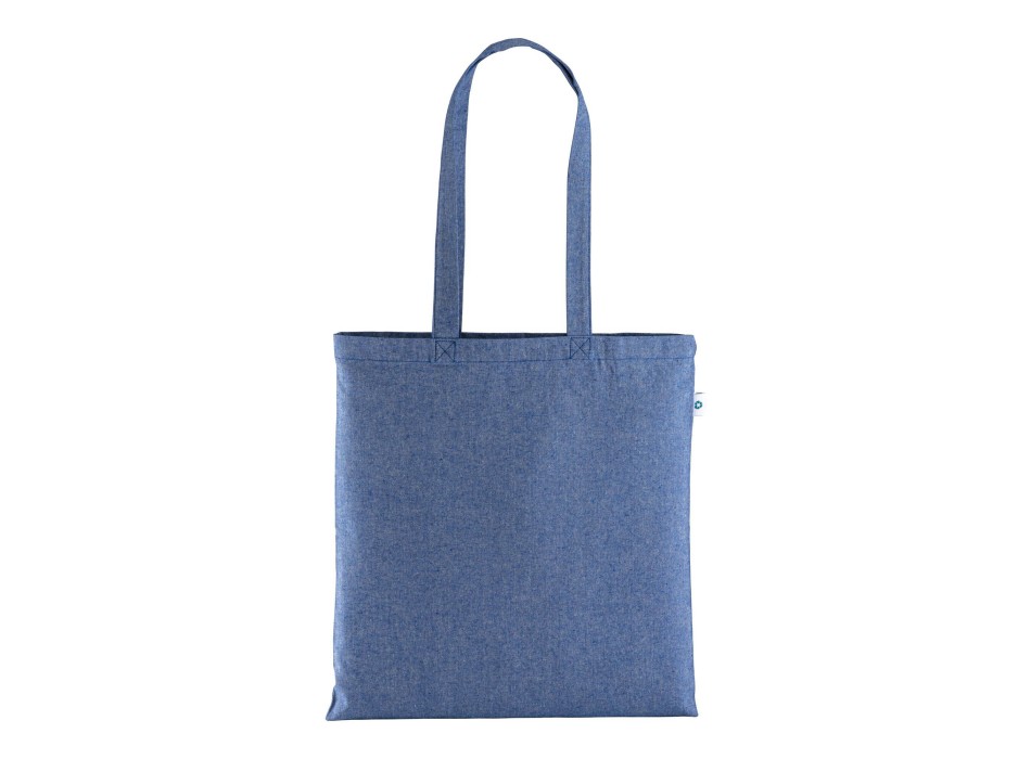 Shopper in cotone riciclato 190 g/m2, manici lunghi FullGadgets.com