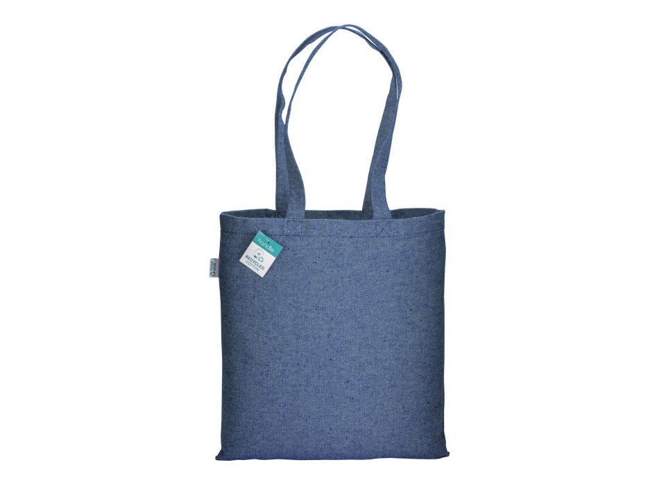 Shopper in cotone riciclato 280 g/m2, manici lunghi FullGadgets.com